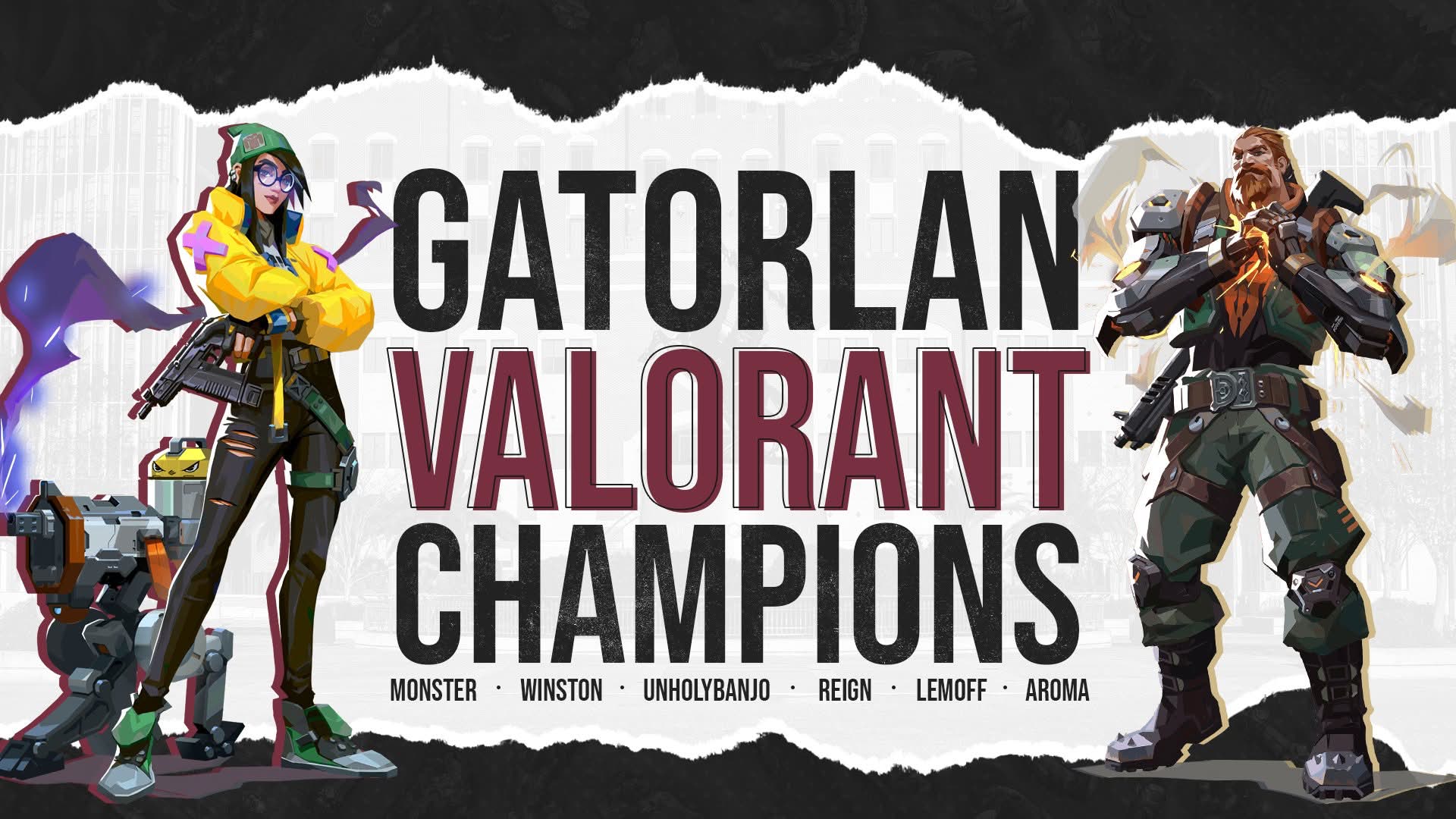 Valorant Garnet roster at GatorLAN 2020